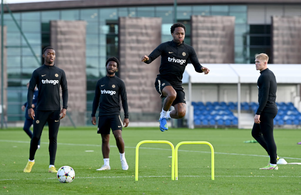 Chelsea FC Training Session And Press Conference