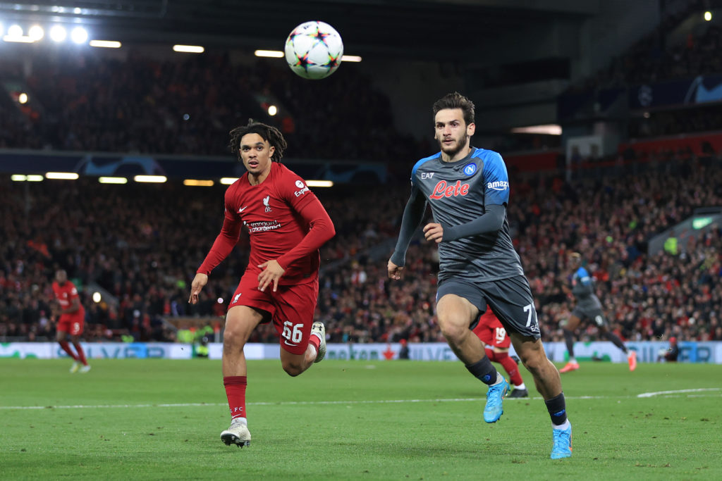 Liverpool FC v SSC Napoli: Group A - UEFA Champions League