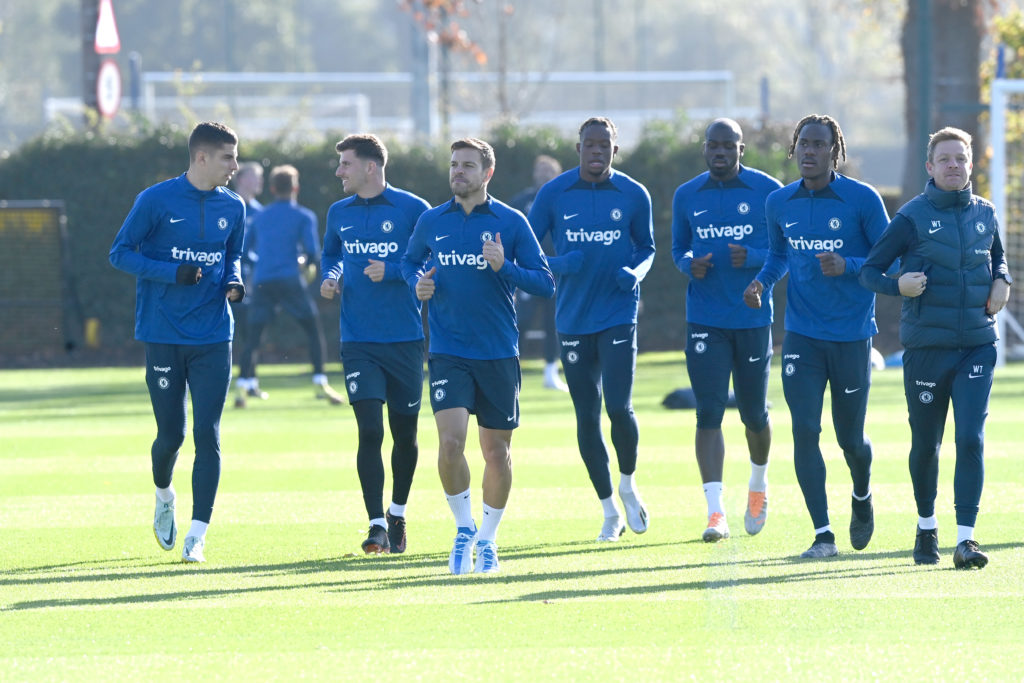 Chelsea Training Session And Press Conference