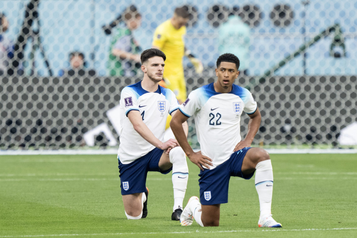 'In the tunnel’: Declan Rice shares what he said to reported Chelsea target Bellingham before England's game