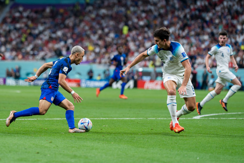 SOCCER: NOV 25 FIFA World Cup - USA v England