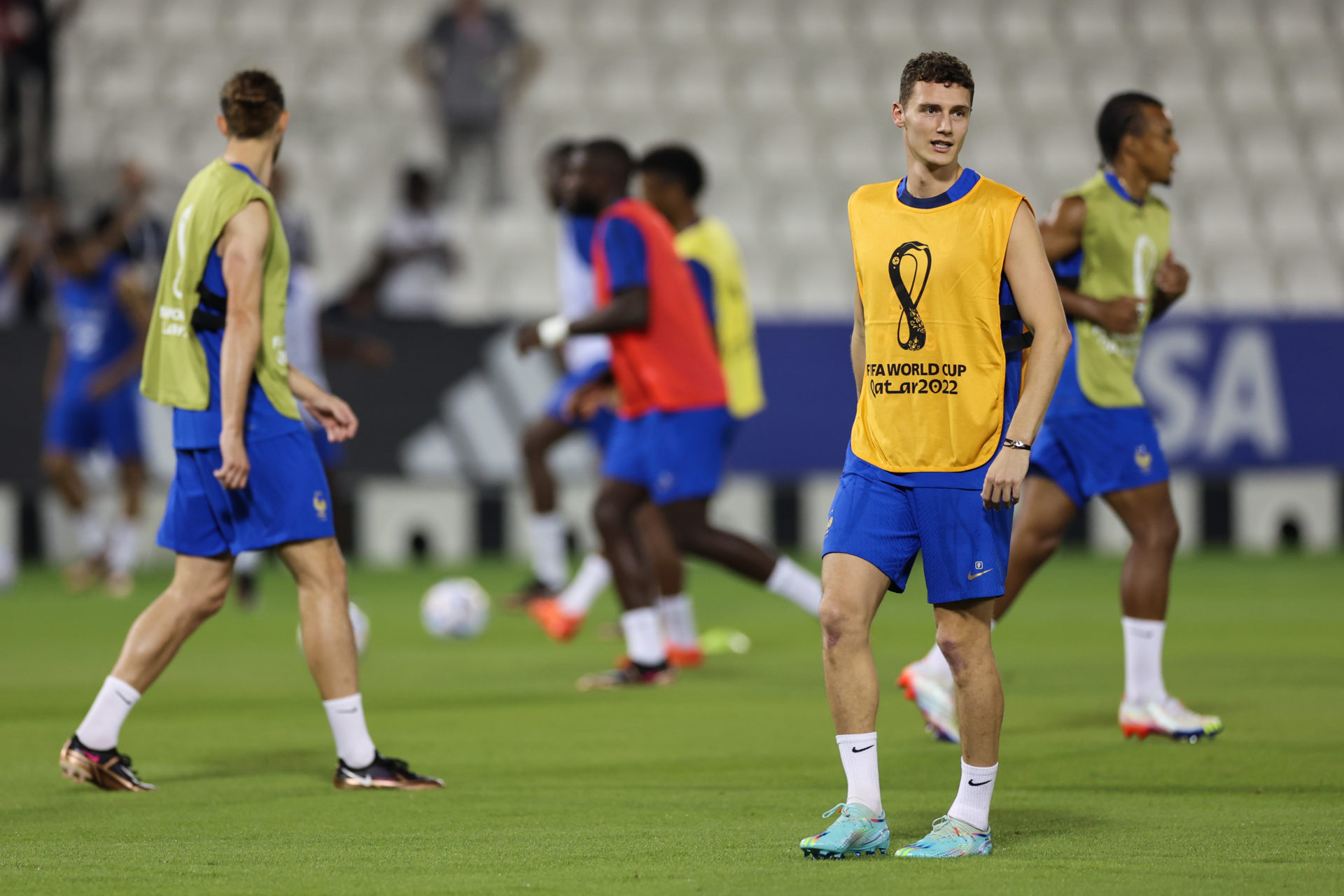 France Training Session And Press Conference - FIFA World Cup Qatar 2022