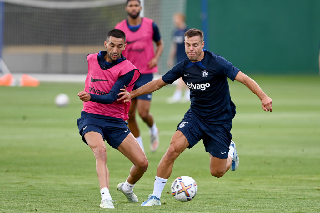 Chelsea Pre-Season Training Session