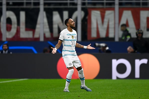 Pierre-Emerick Aubameyang of Chelsea FC celebrates after