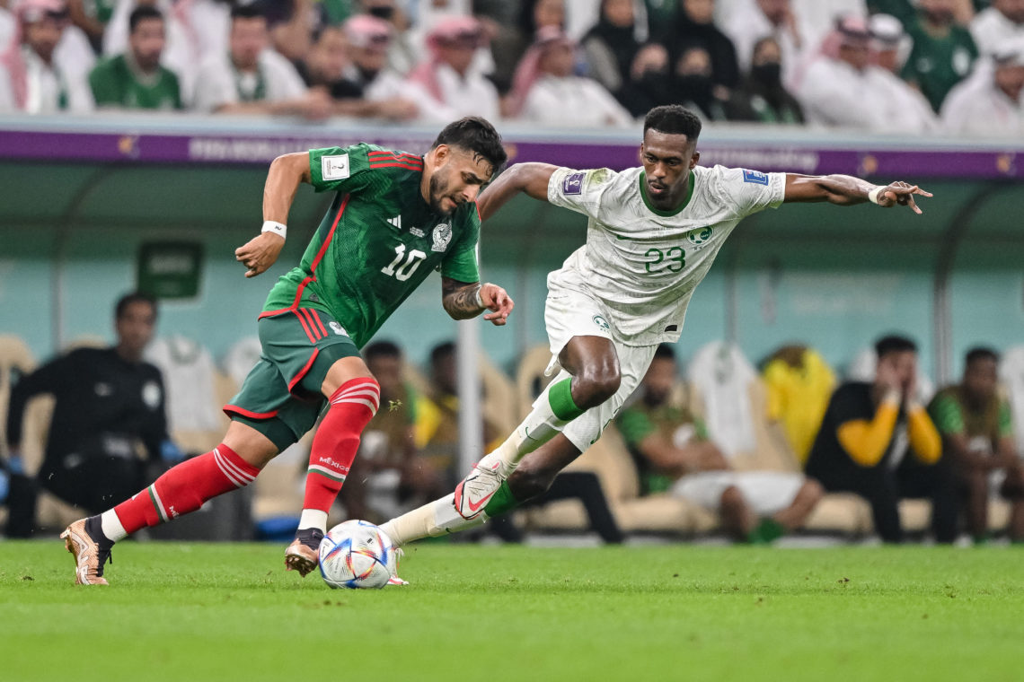 Chelsea transfer target Alexis Vega breaks down in tears during Mexico  national anthem ahead of Poland World Cup clash