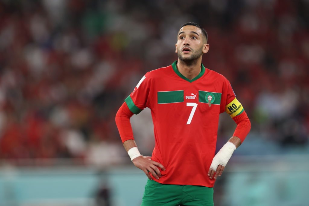 Morocco Hakim Ziyech Home Jersey 2022 World Cup Kit