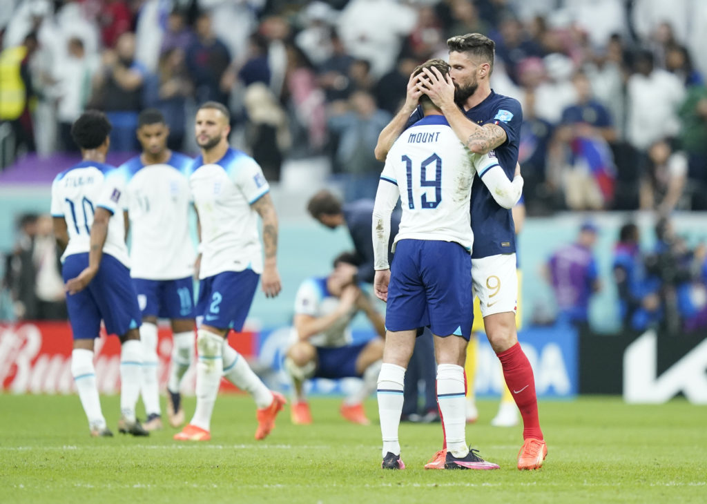 AL KHOR, QATAR - DECEMBER 10: France forward Olivier Giroud (9)