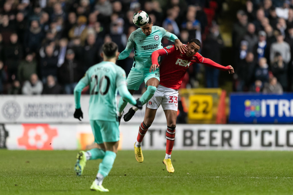 Charlton Athletic v Brighton & Hove Albion - Carabao Cup Fourth Round