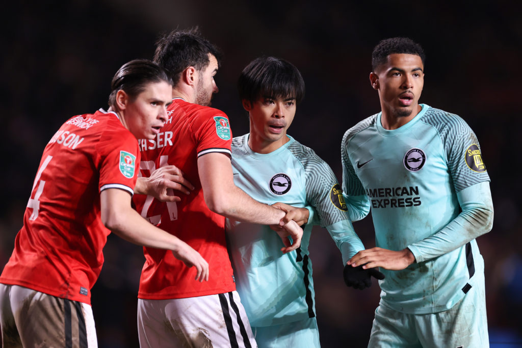 Charlton Athletic v Brighton & Hove Albion - Carabao Cup Fourth Round
