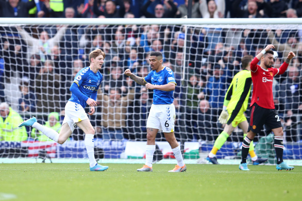 Everton v Manchester United - Premier League