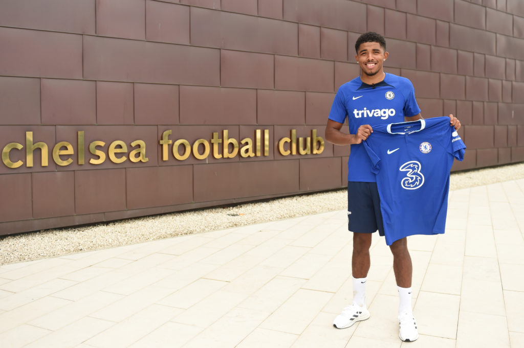 Chelsea Unveil New Signing Wesley Fofana