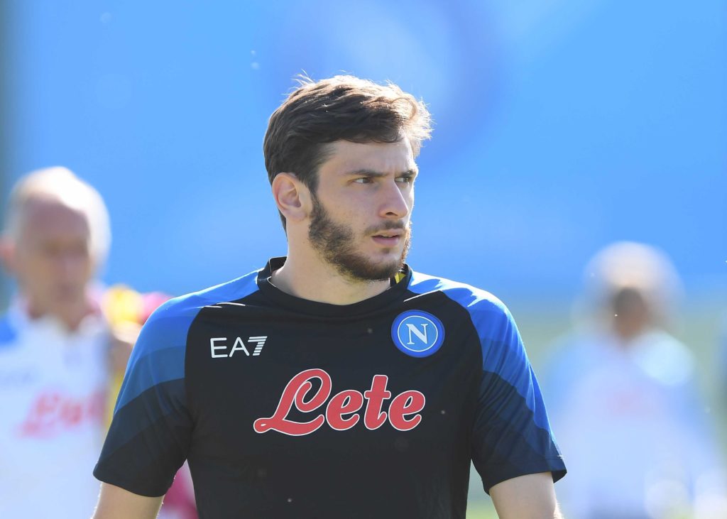 SSC Napoli Training Session And Press Conference