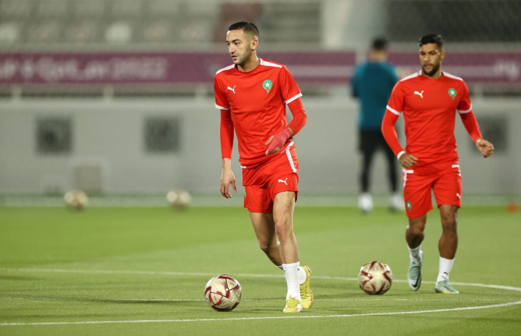 Morocco Training Session - FIFA World Cup Qatar 2022