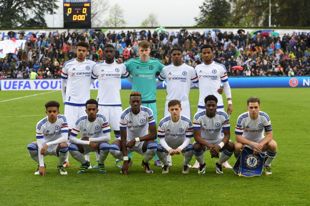 Paris Saint Germain U19 v Chelsea U19 - U19 UEFA Youth League - Final - Colovray Sports Centre