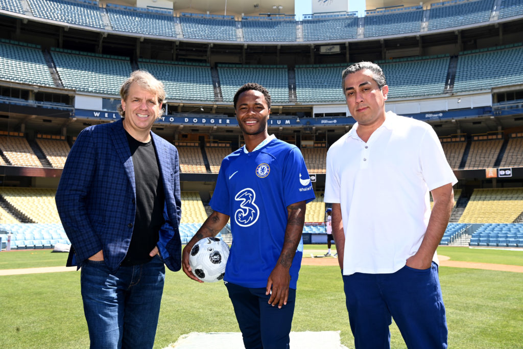 Chelsea Players Visit Dodger Stadium