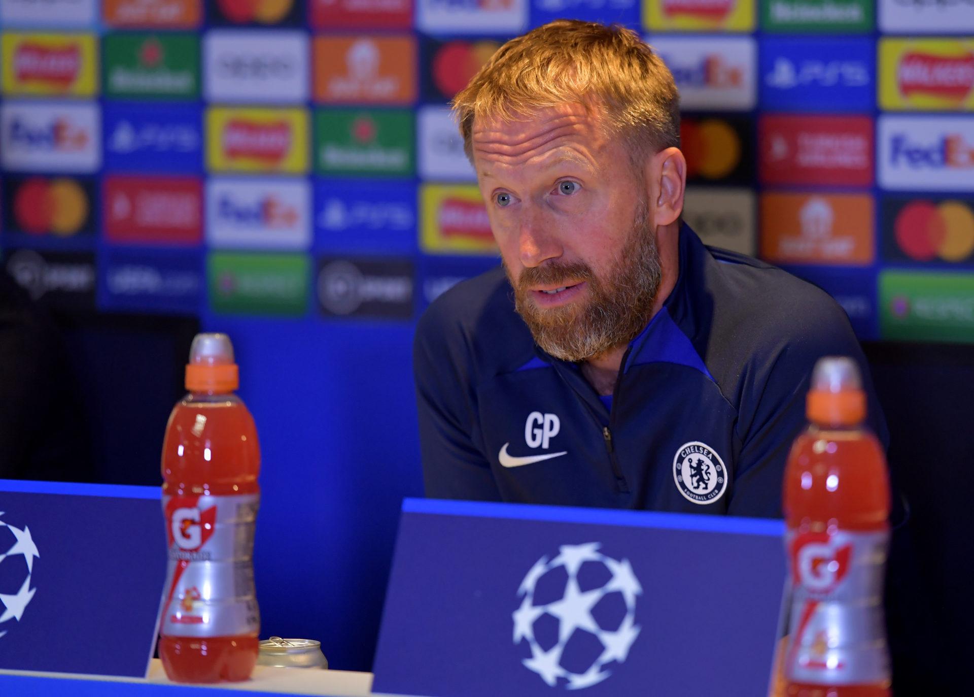 Séance d'entraînement et conférence de presse du Chelsea FC