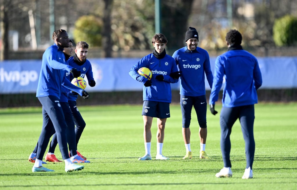 Chelsea Training and Press Conference