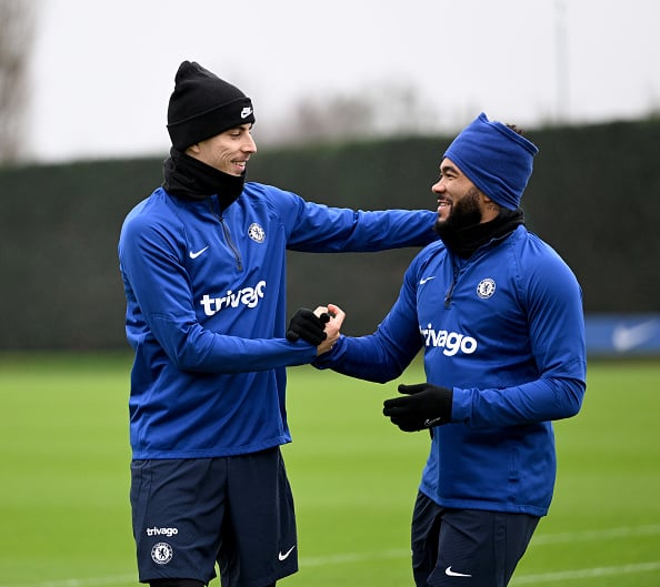 23-year-old Chelsea Man Embraces Teammate As He Returns To Training