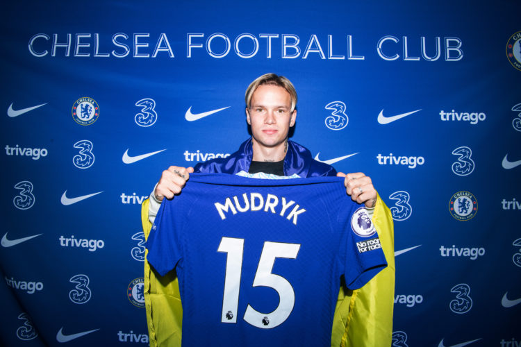 Graham Potter told Mudryk he will go straight into the Chelsea first team during phone call
