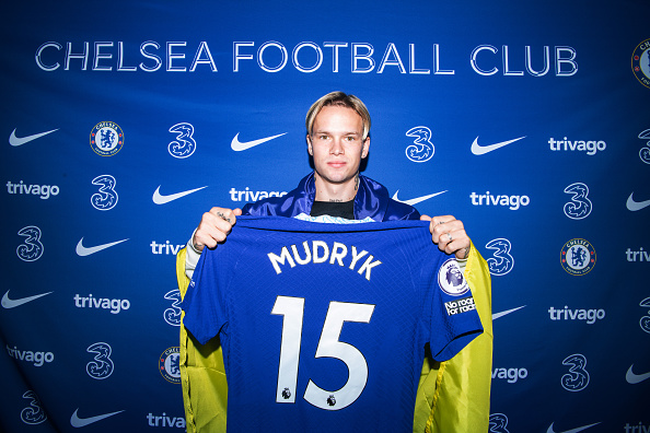 Chelsea Unveil New Signing Mykhaylo Mudryk