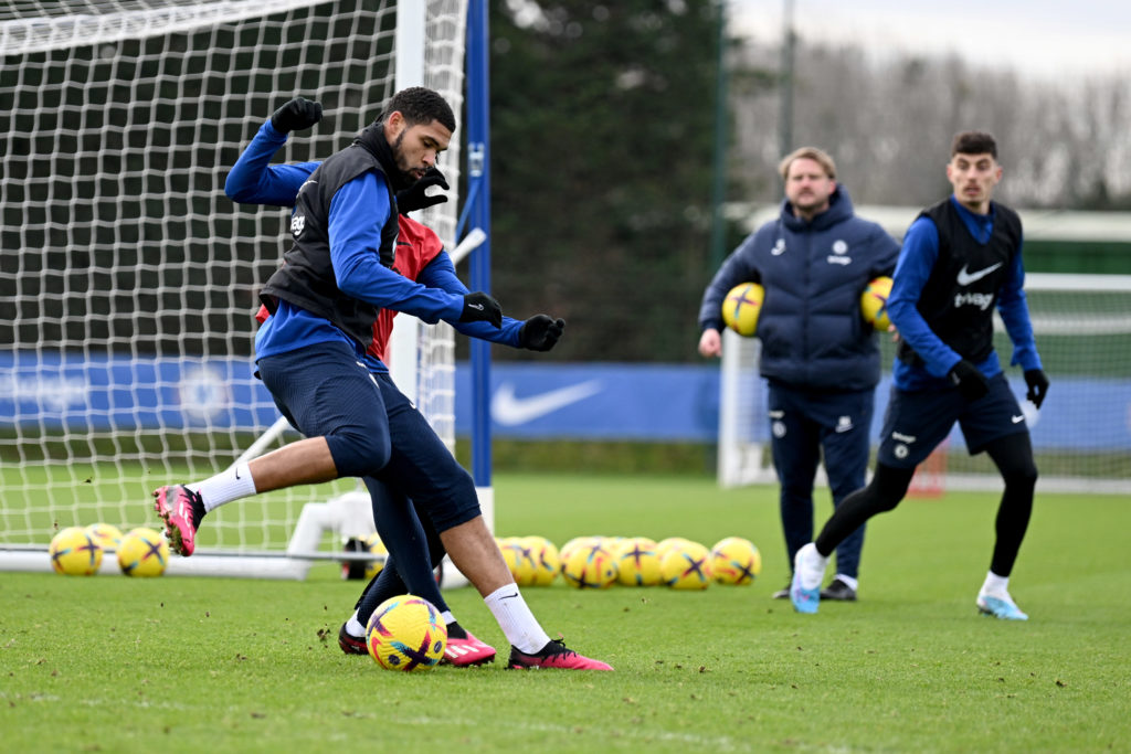 Chelsea Training and Press Conference