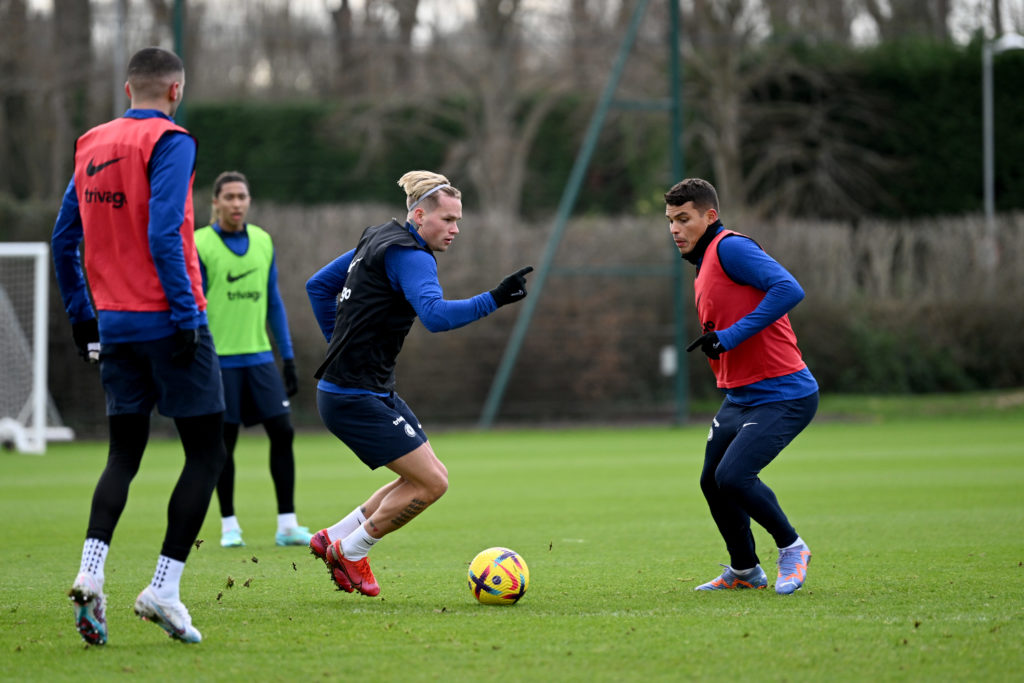 Chelsea Training and Press Conference