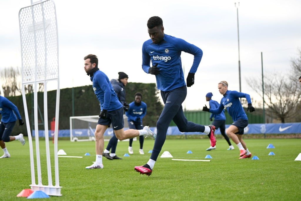 Chelsea Training and Press Conference