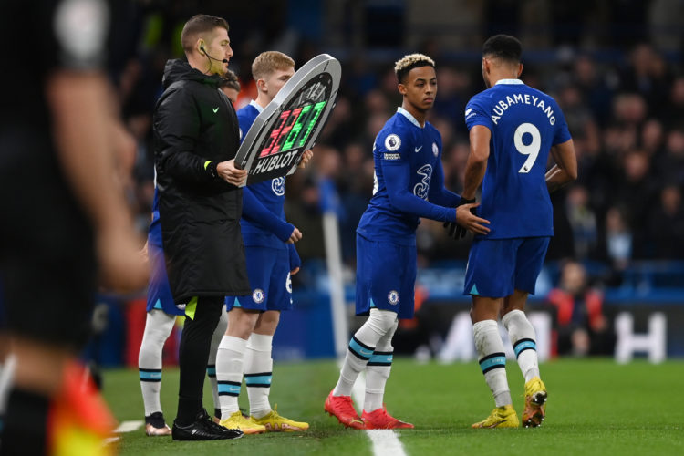 Report: How Potter and Aubameyang now feel about each other after Chelsea striker was subbed as a sub vs Man City