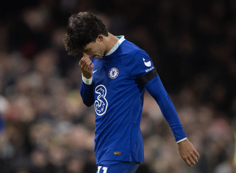 Report: Two Chelsea players spotted consoling Joao Felix last night, it looked like he was about to cry