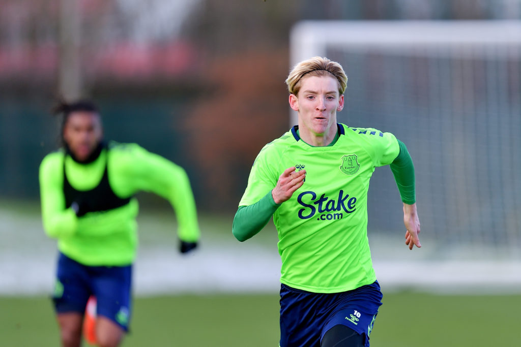 Everton Training Session