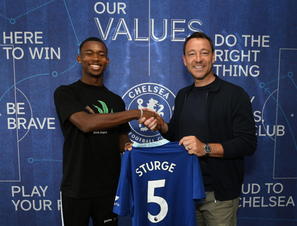 Chelsea Unveil New Signing dANIEL sTURRIDGE