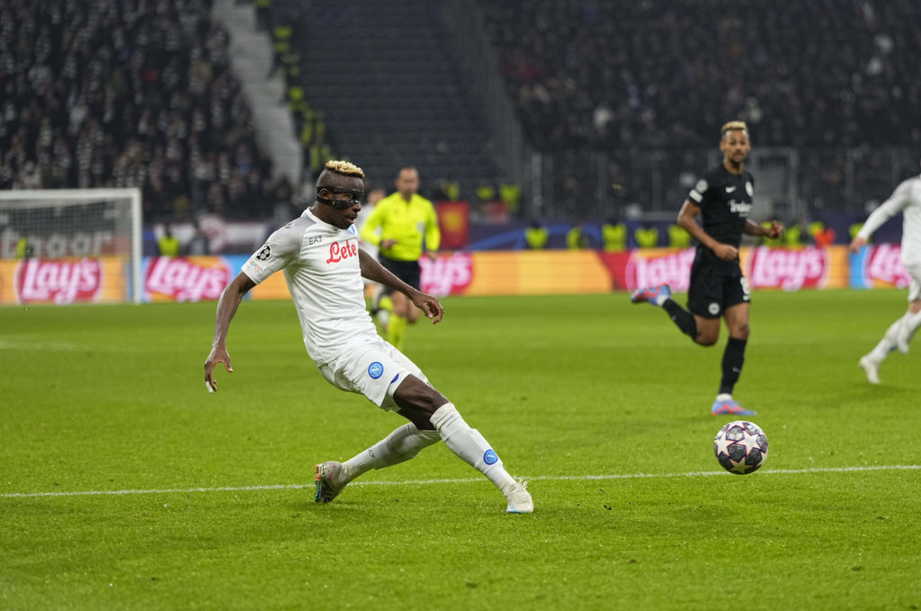 Eintracht Frankfurt v SSC Napoli: Round of 16 Leg One - UEFA Champions League