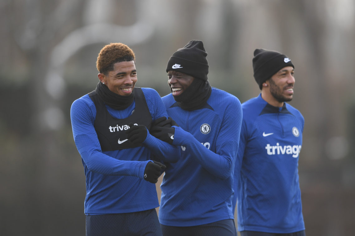 Wesley Fofana reacts to Joao Felix saying he speaks three languages