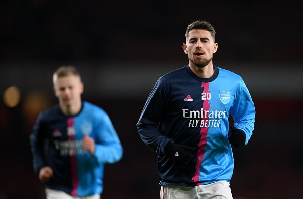 Report: What Jorginho has been like in Arsenal training since leaving Chelsea last month