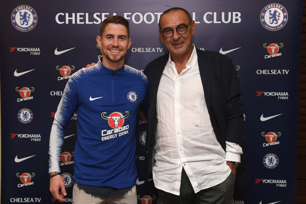 Chelsea Unveil New Signing Jorginho