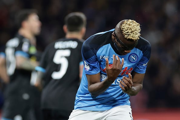Football. Italian Serie A: SSC Napoli vs SS Lazio