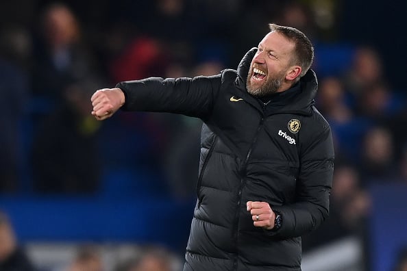 Video: What Todd Boehly did to Graham Potter straight after Chelsea’s win over Dortmund last night
