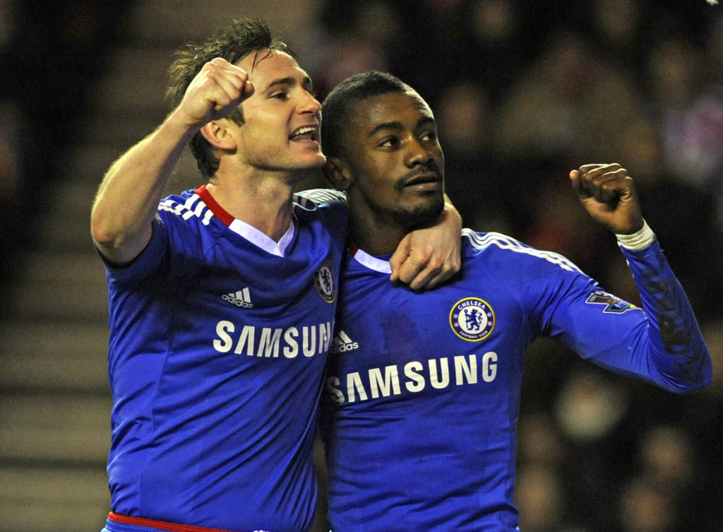 Chelsea's English midfielder Frank Lampa