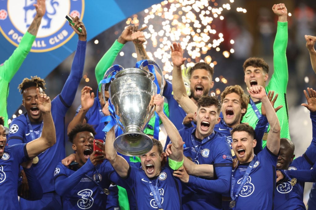 Chelsea win Champions League title