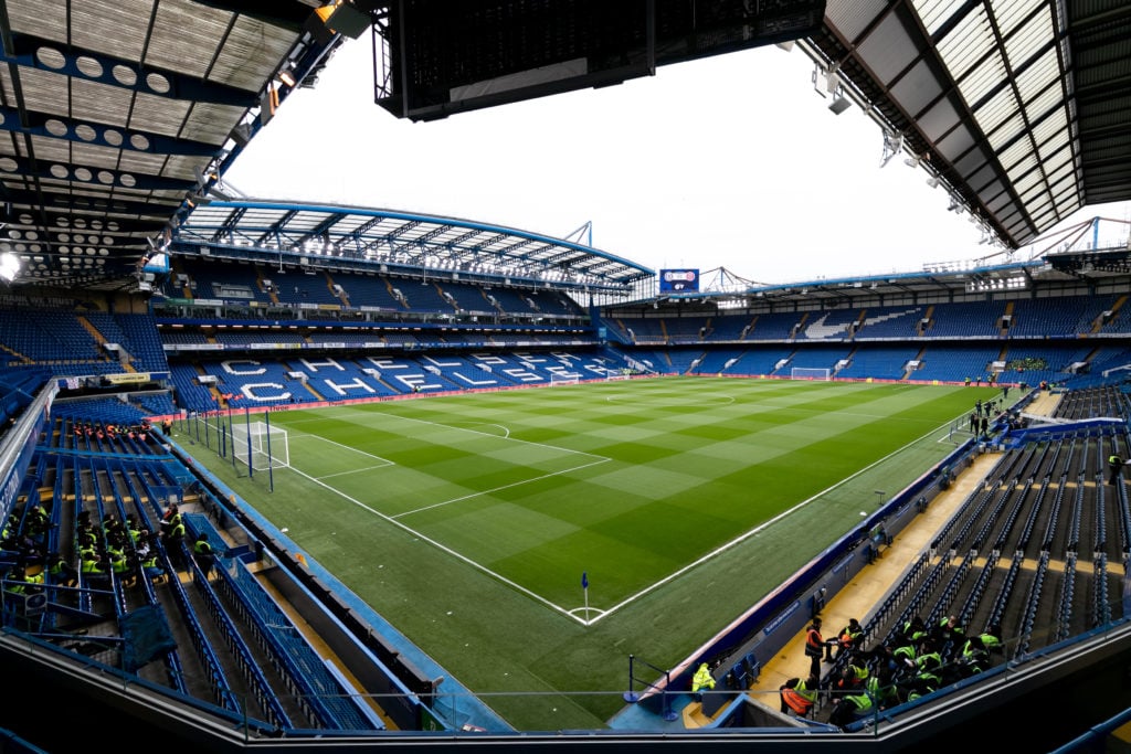 Stamford Bridge Football Stadium for Chelsea Club Editorial Photo