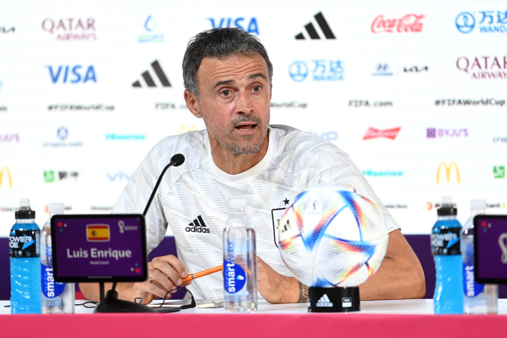 Spain Press Conference - FIFA World Cup Qatar 2022
