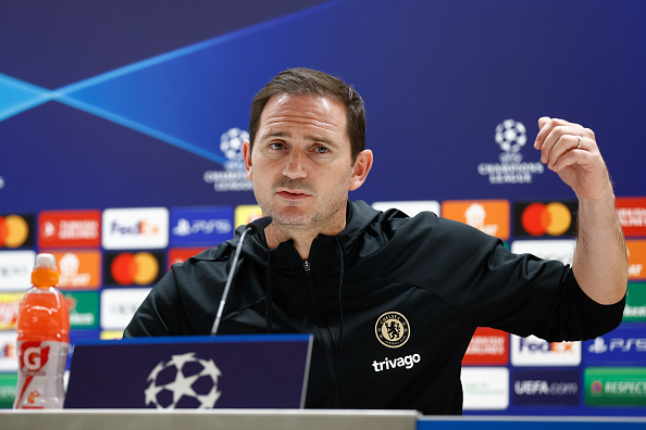 Chelsea Fc Press Conference - Uefa Champions League