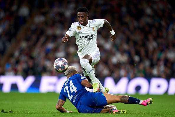 Vinicius Jr finds two words to describe Chelsea after playing against them last night