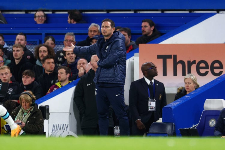 Frank Lampard shares what he told the Chelsea squad after full-time against Brentford