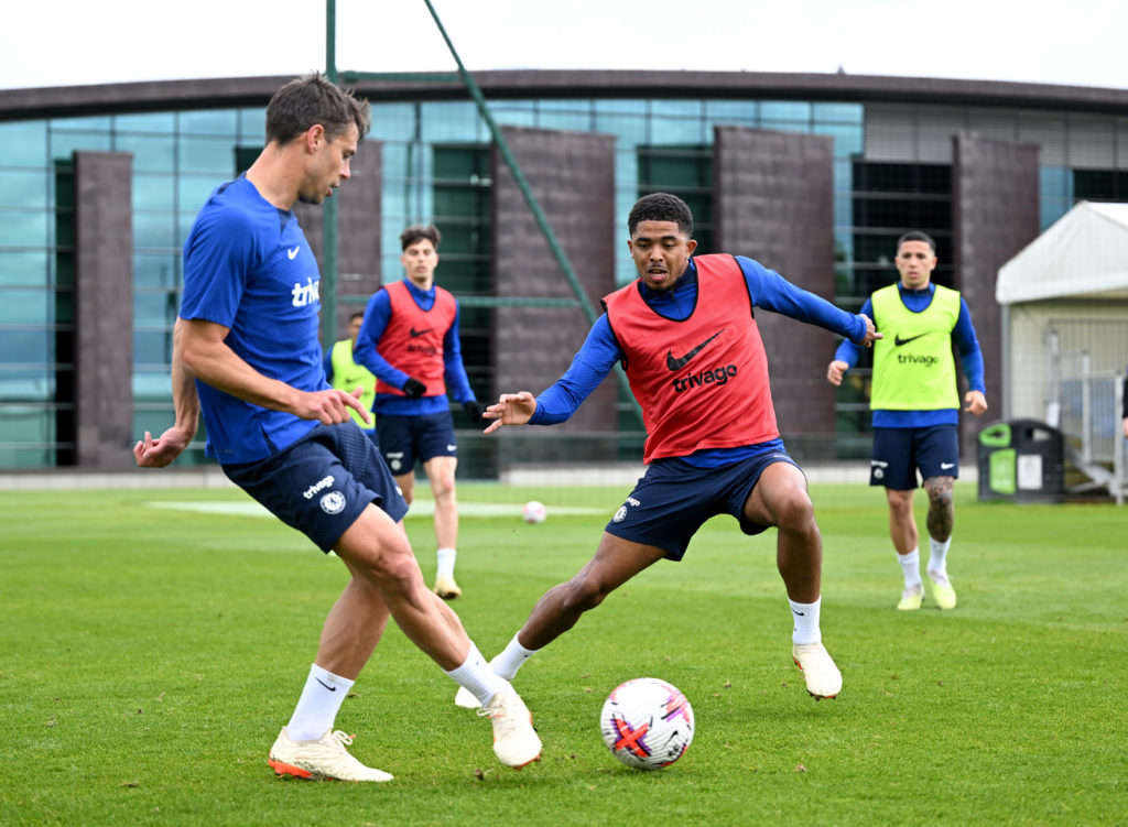 Chelsea Training Session and Press Conference