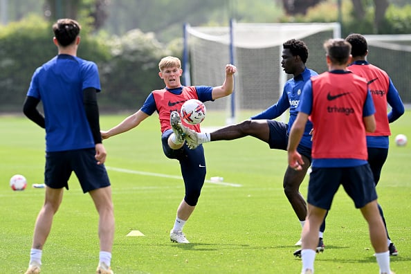 Chelsea Training Session and Press Conference