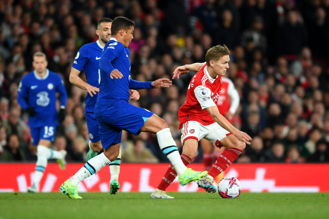 'No': Jamie Carragher claims Chelsea defender did something he could never do at the Emirates tonight