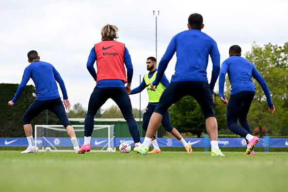Chelsea Training Session and Press Conference