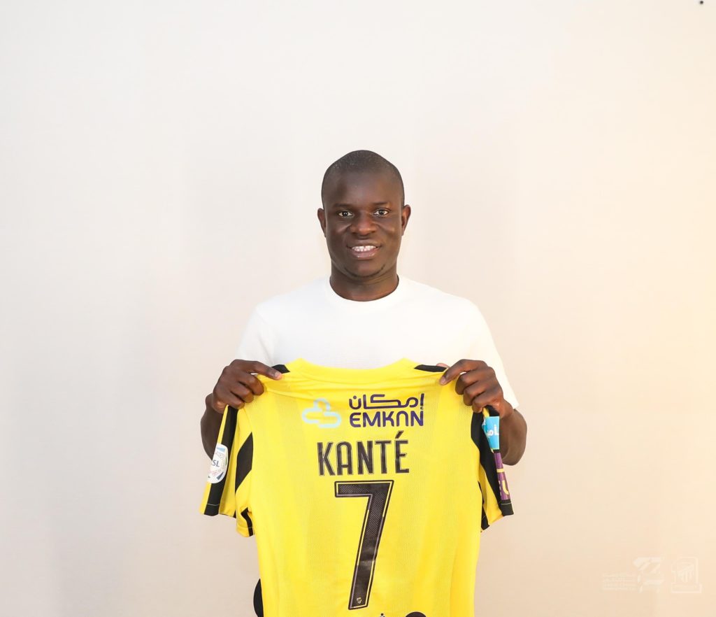 Saudi Arabian team Al-Ittihad transfers Kante