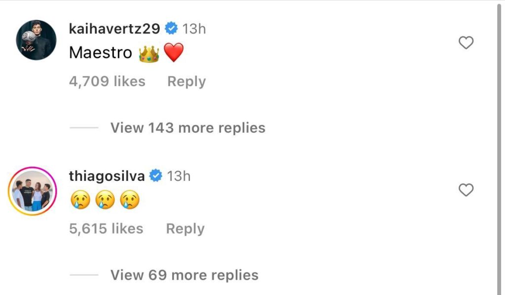 Screengrab of Mateo Kovacic's Instagram